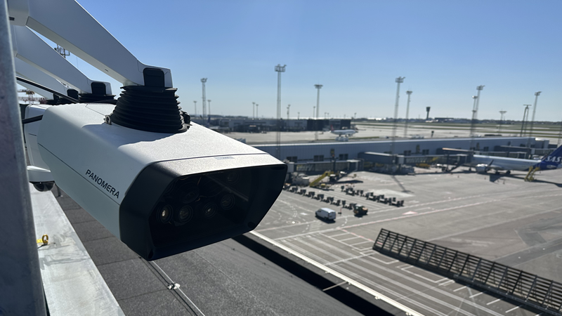 Kameraer fra Dallmeier overvåger Københavns Lufthavn